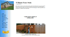 Desktop Screenshot of fiveminutefence.com